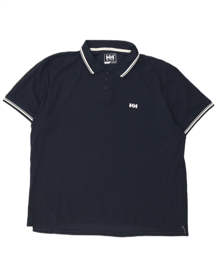 Polo da uomo Helly Hansen 3XL poliestere blu navy