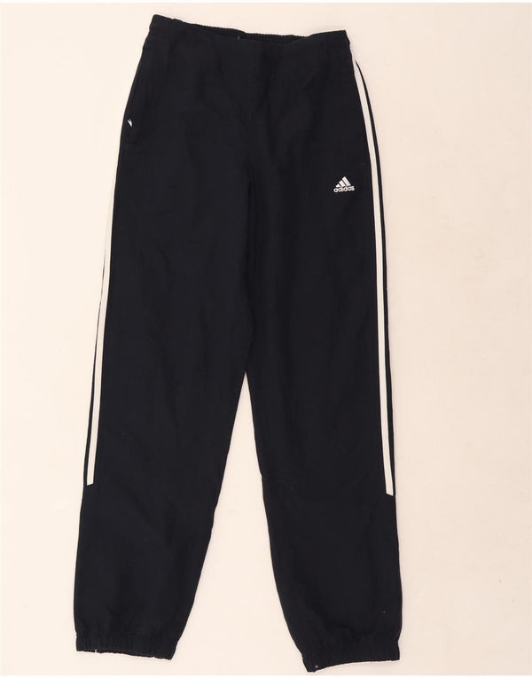 Pantaloni da tuta da donna Adidas Joggers UK 8 Small Poliestere blu navy