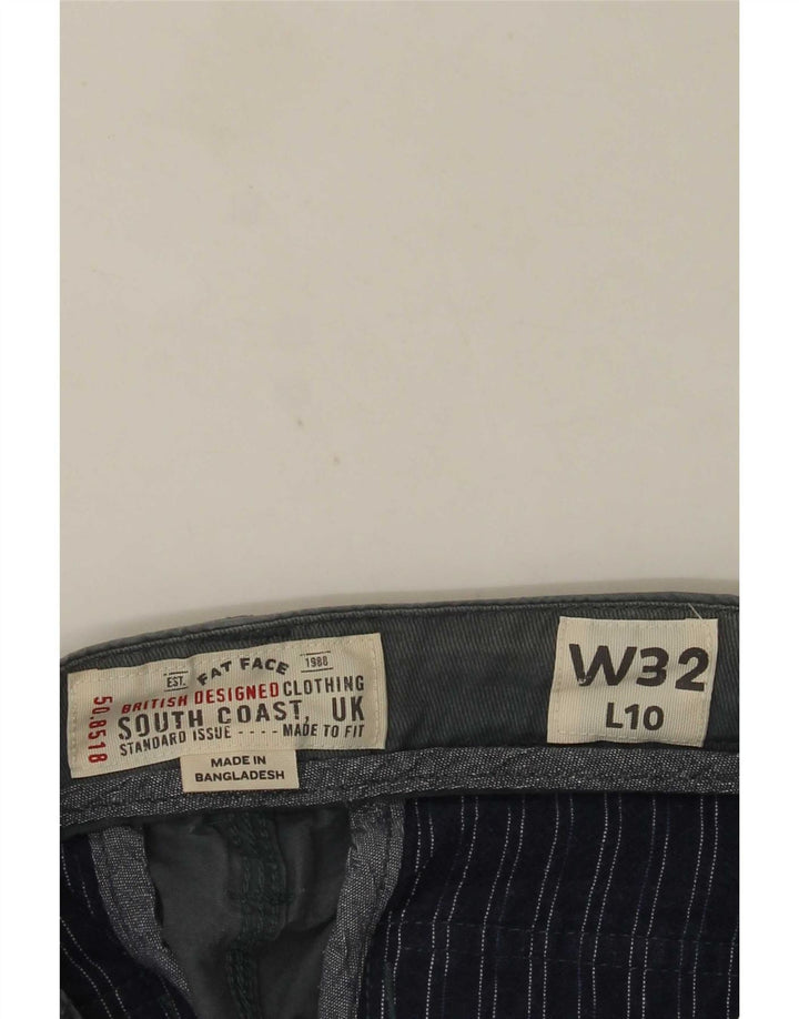 Pantaloncini cargo da uomo Fat Face W32 cotone blu medio