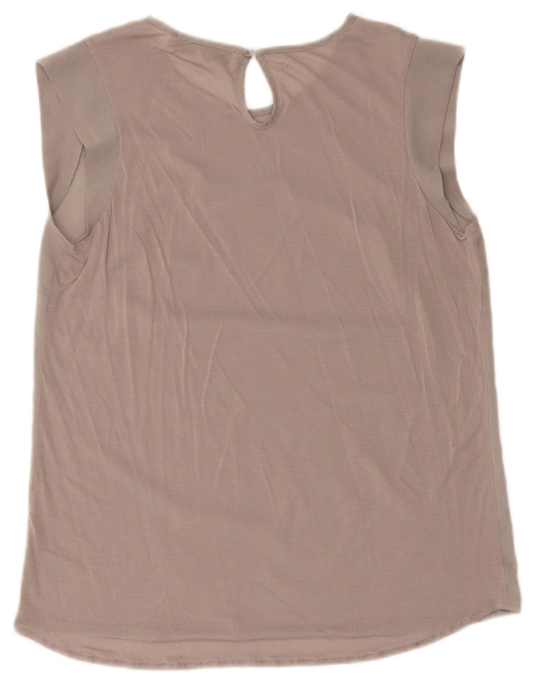 Top camicetta senza maniche da donna French Connection UK 14 grande grigio