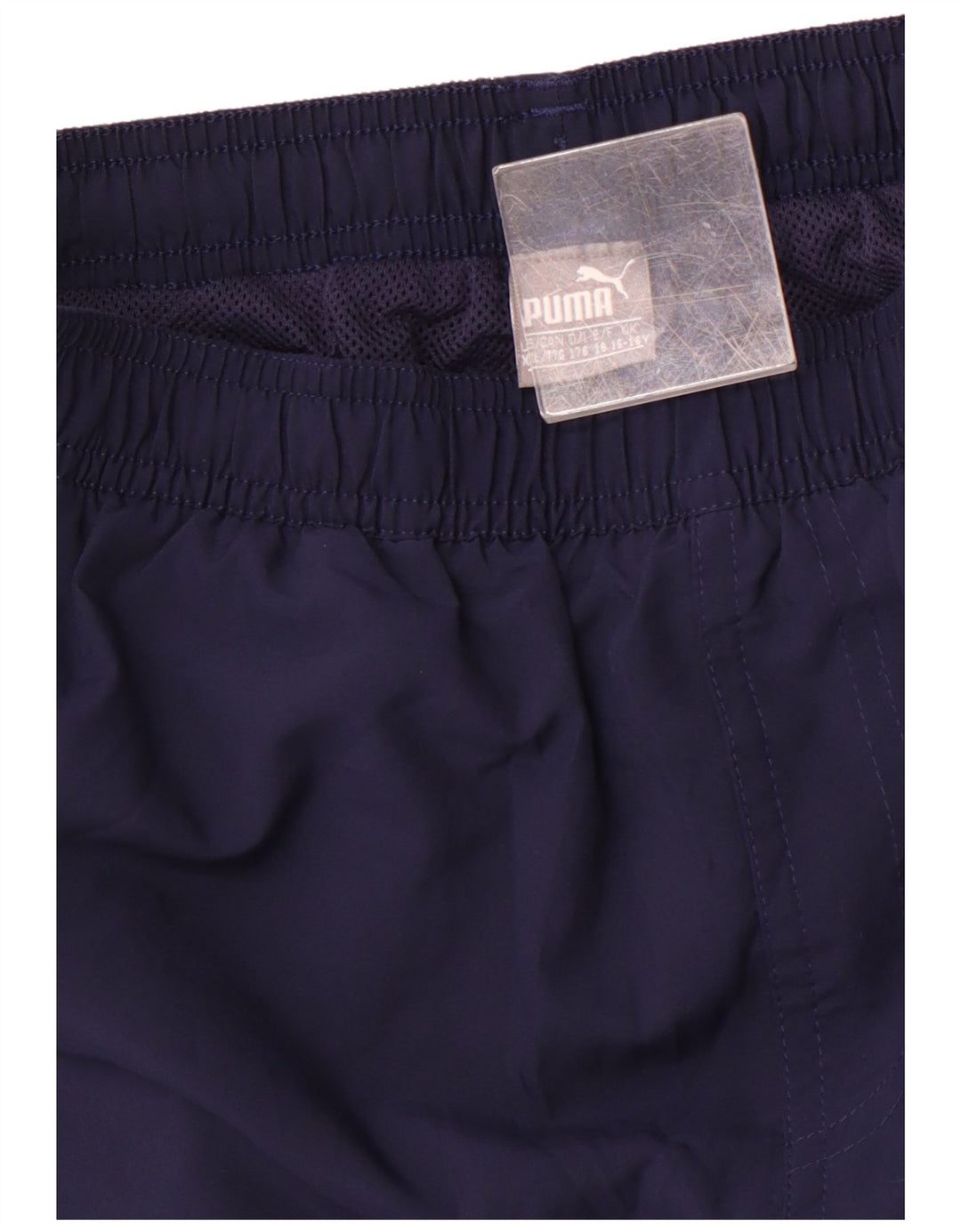 Pantaloncini sportivi grafici PUMA da ragazzo 15-16 anni blu navy