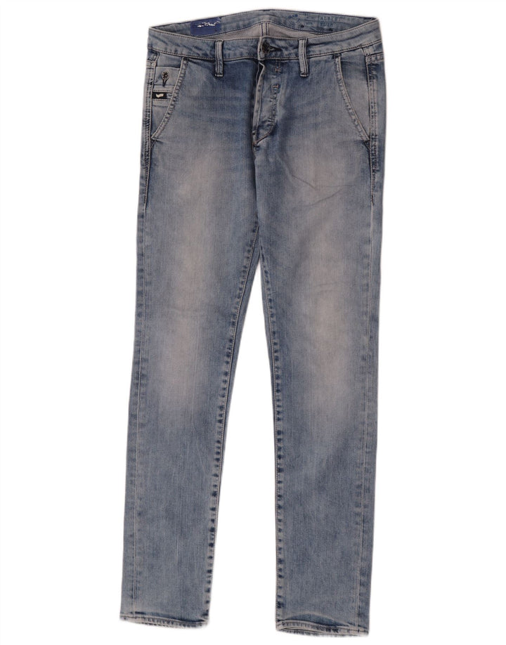 Jeans slim da uomo Gas W30 L32 cotone blu