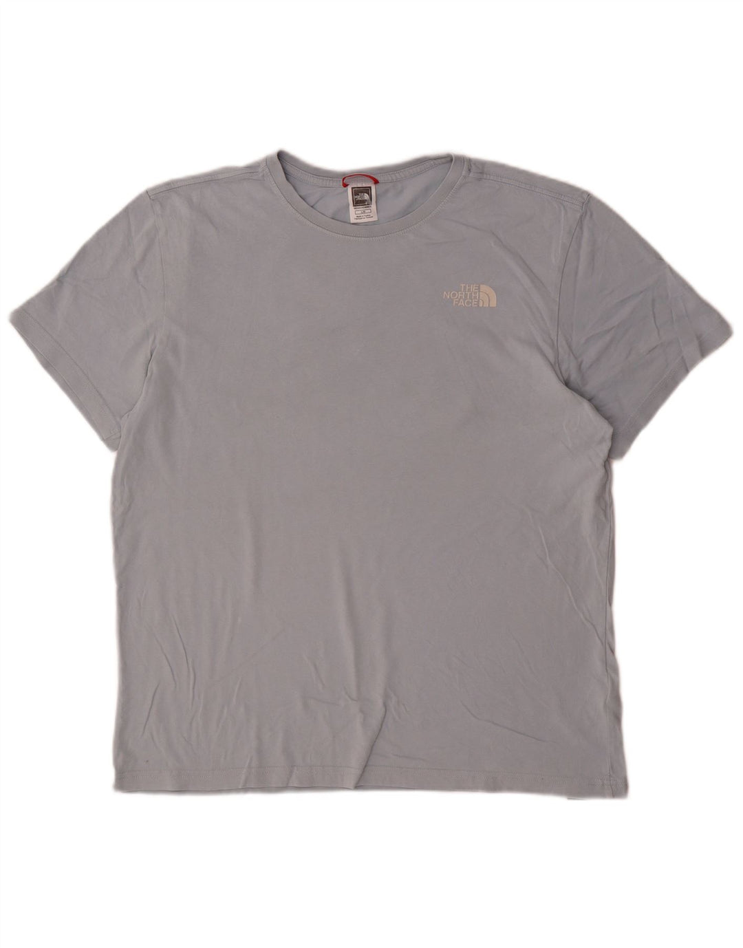 T-shirt grafica da uomo The North Face Top grande in cotone grigio