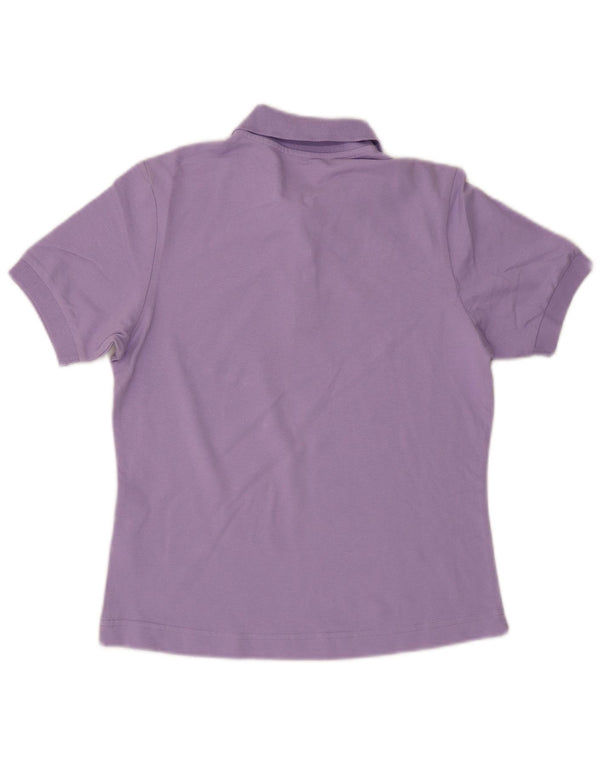 Polo Kappa da donna UK 10 piccola in cotone viola