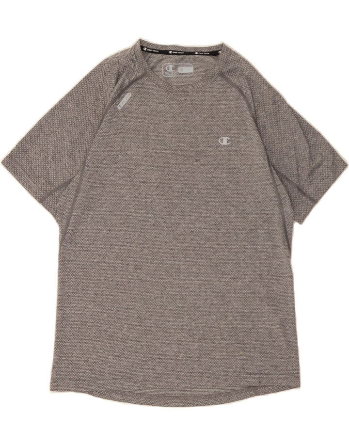 CHAMPION Mens T-Shirt Top Medium Grey Vintage Champion and Second-Hand Champion from Messina Hembry 
