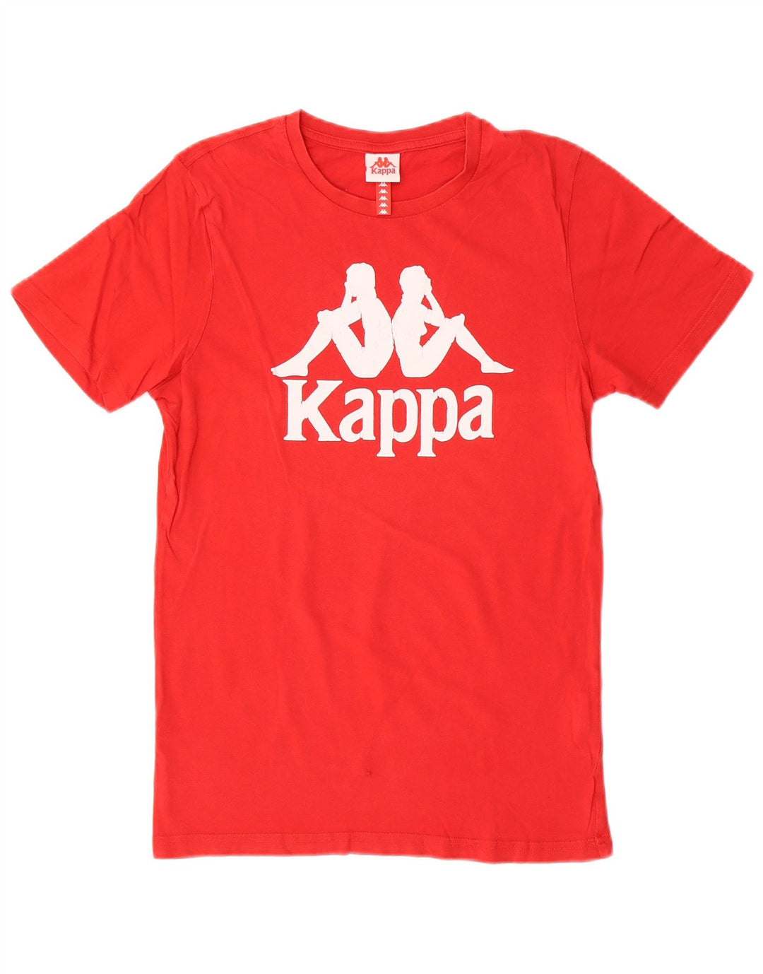T-shirt grafica da uomo Kappa Top XS in cotone rosso