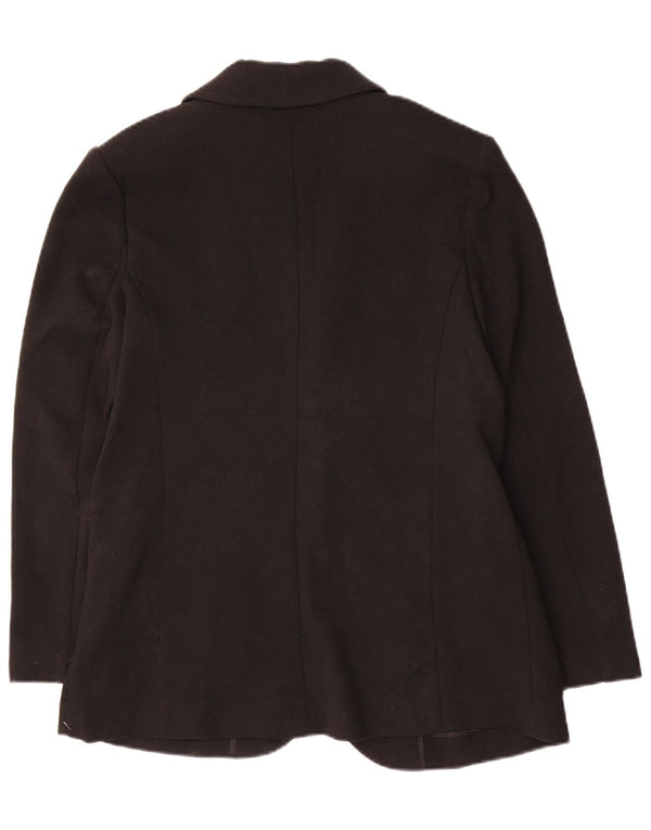 Marks & Spencer Giacca blazer vestibilità rilassata da donna UK 12 Blu navy medio