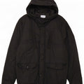 Giacca imbottita con cappuccio da uomo Bench UK 40 Large nera in poliammide