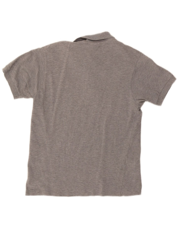 Polo da uomo LACOSTE taglia 3 piccola in cotone grigio