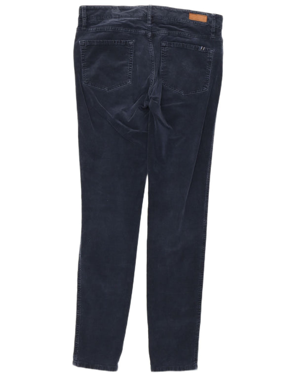 TOMMY HILFIGER Pantaloni skinny in velluto a coste Venice LW da donna W30 L31 Blu navy