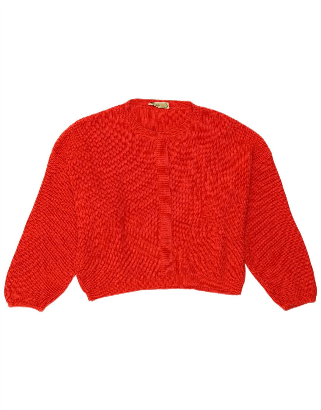 Ciao Maglione girocollo donna corto IT 44 Cotone rosso medio