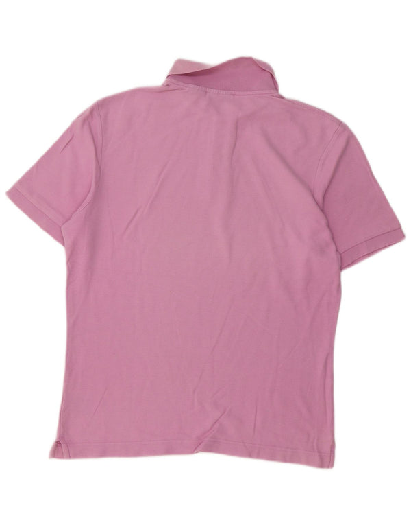 Polo da uomo Fila Small in cotone rosa