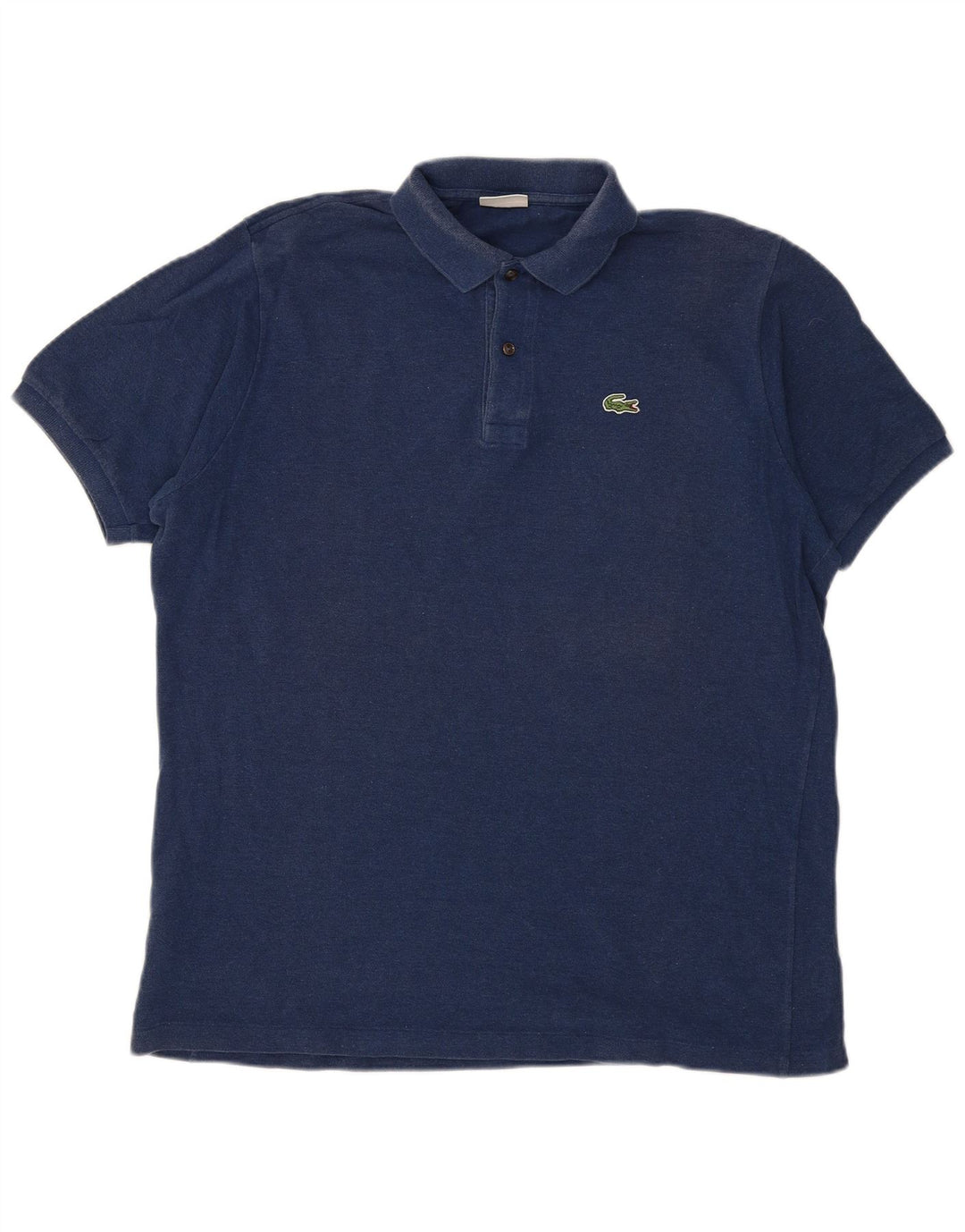 Polo da uomo Lacoste taglia 7 2XL cotone blu navy