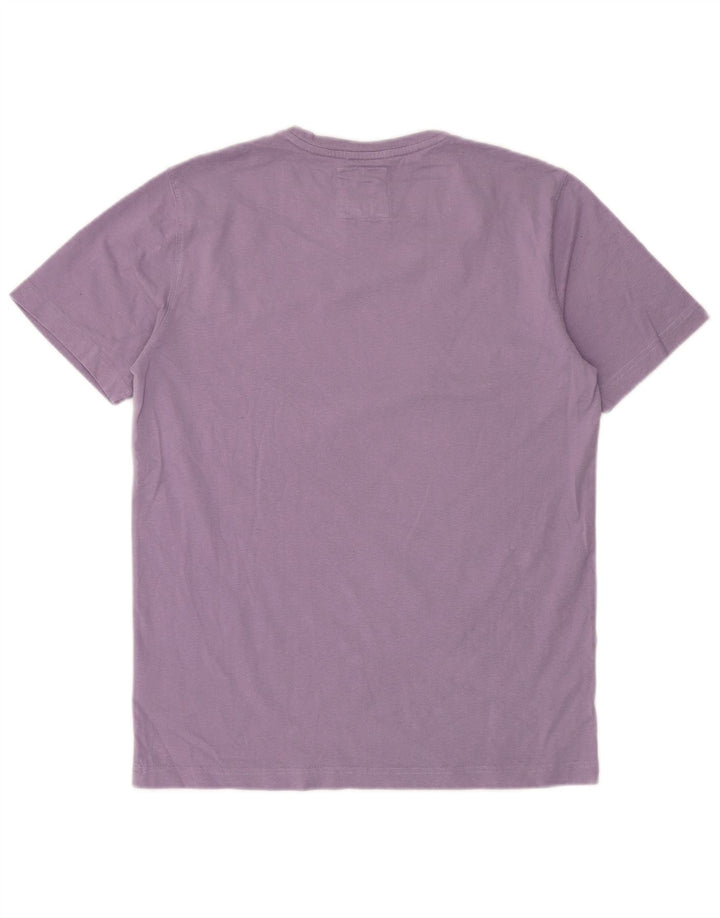 CREW CLOTHING T-shirt da uomo Top in cotone viola medio