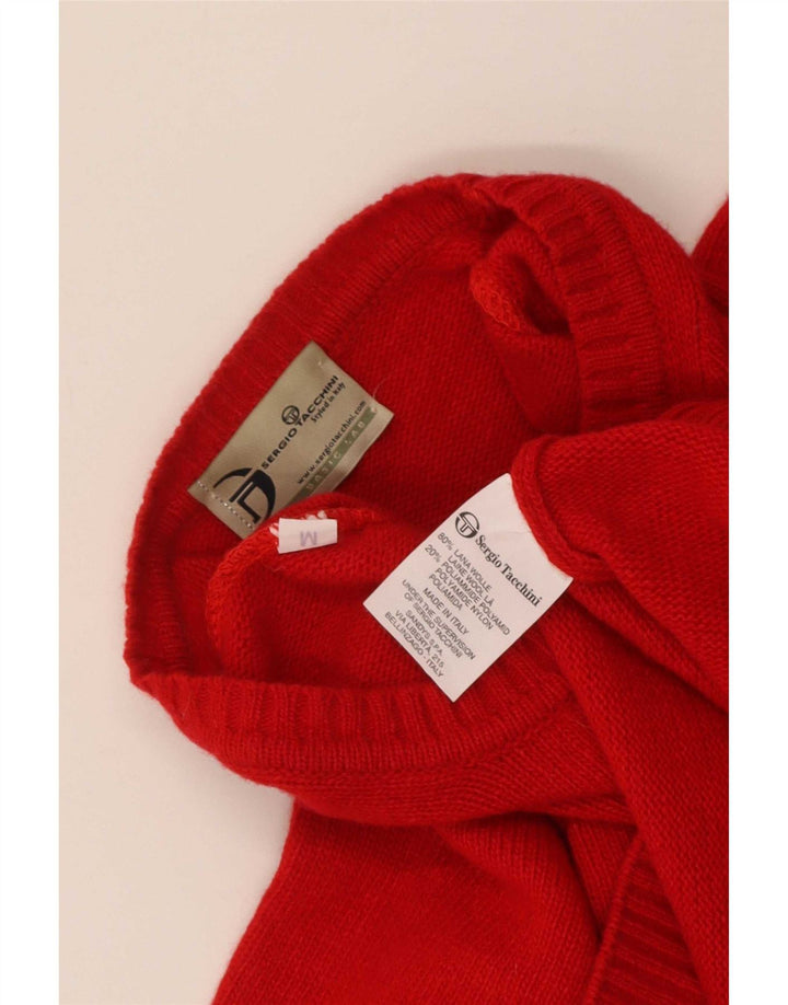 Maglione Maglione Girocollo Uomo Sergio Tacchini Rosso Medio Lana