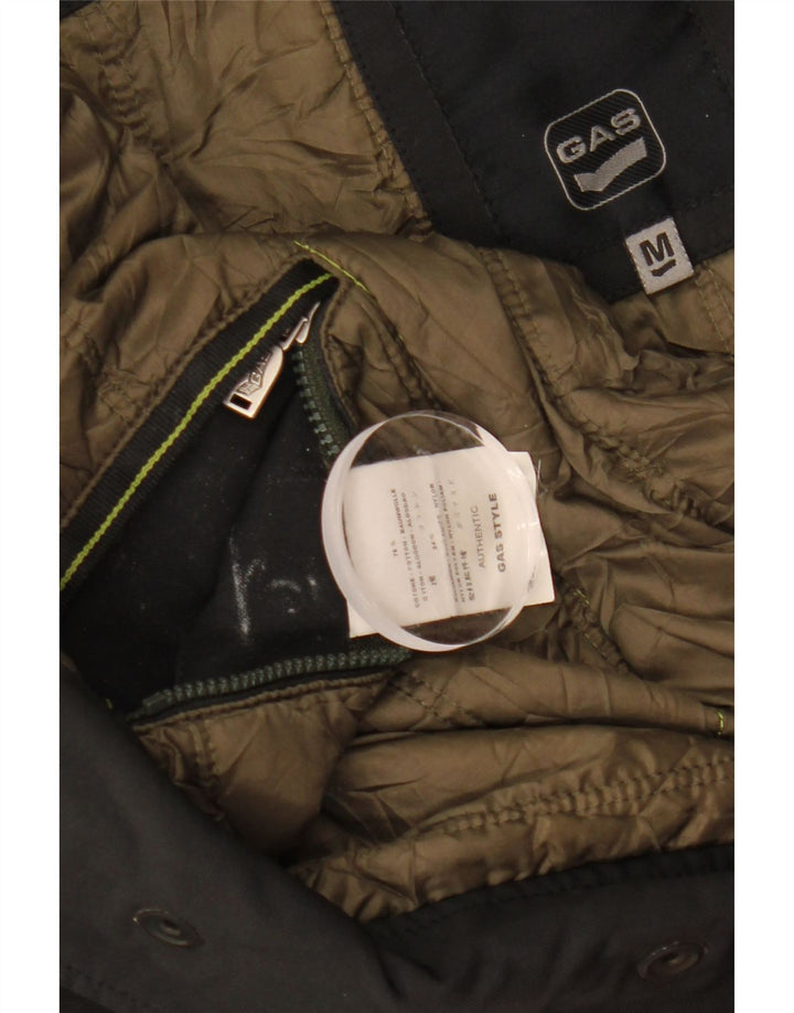 Giacca militare da uomo GAS UK 38 cotone nero medio