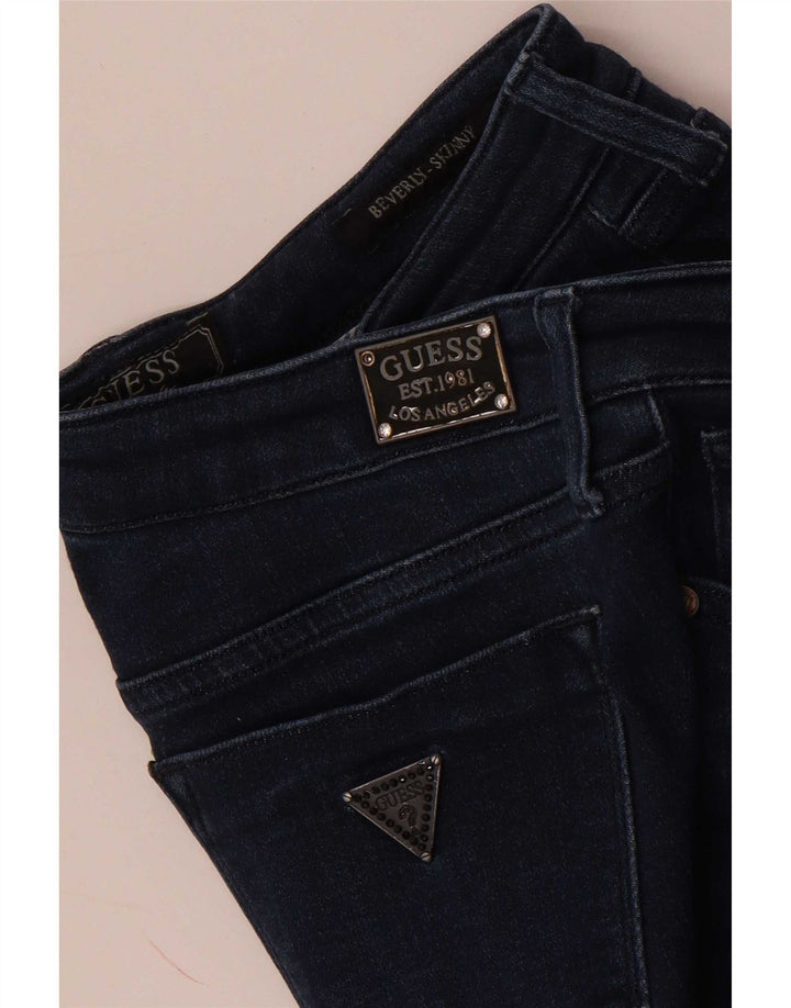 Jeans skinny Guess Beverly da donna W28 L29 Blu navy