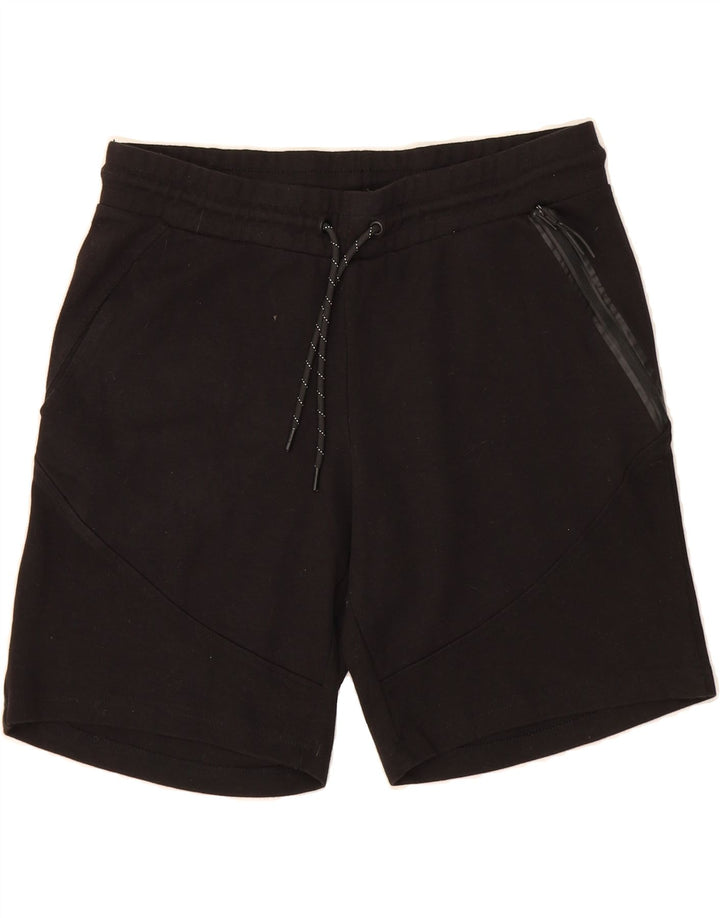 JACK & JONES Mens Regular Sport Shorts XL Black Polyester Vintage Jack & Jones and Second-Hand Jack & Jones from Messina Hembry 