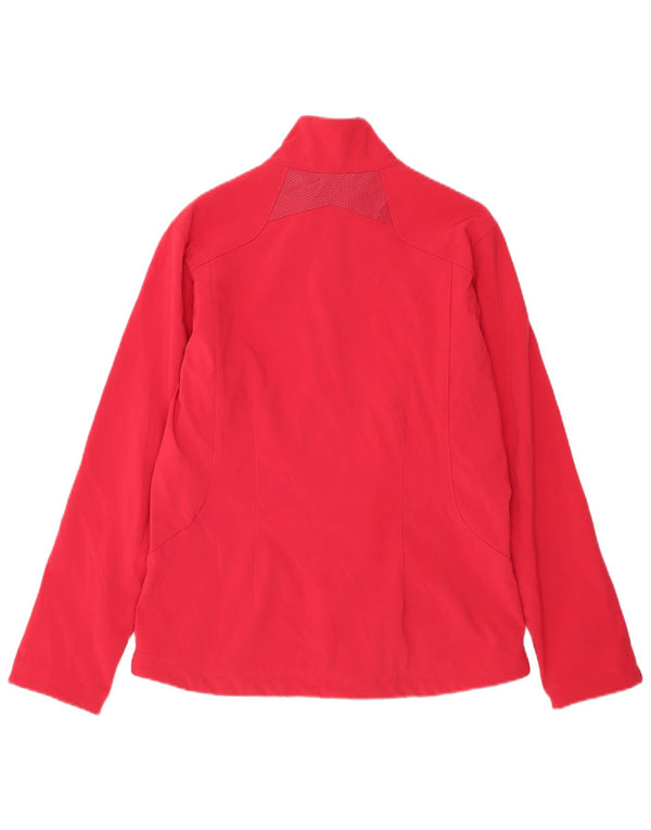 Giacca da ginnastica da donna Brugi UK 14 Large Red Poliestere Sports