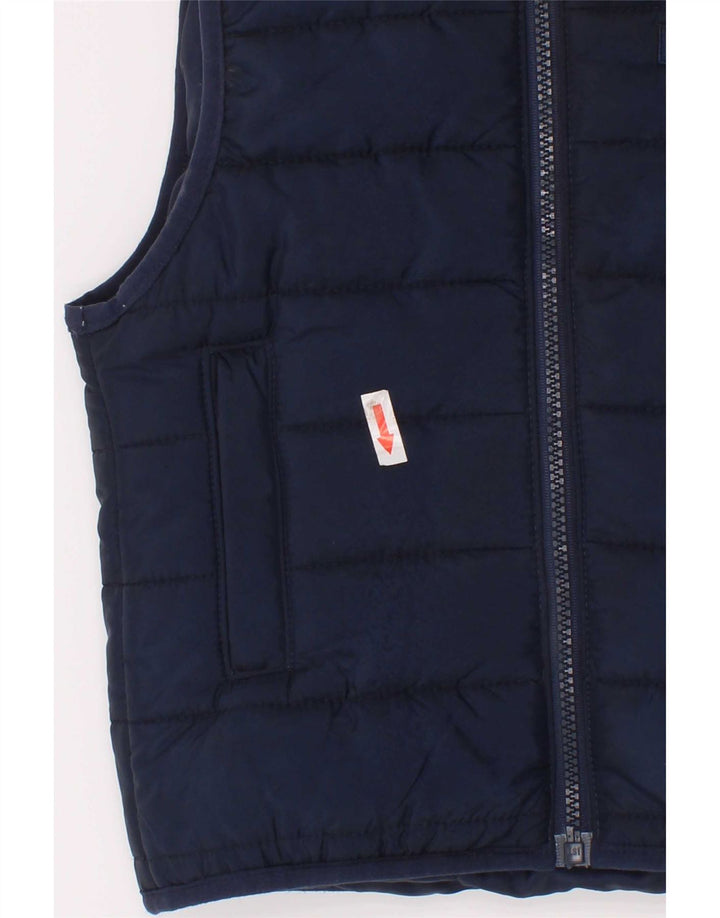 Gilet imbottito per ragazzi Ellesse 2-3 anni in poliestere blu navy