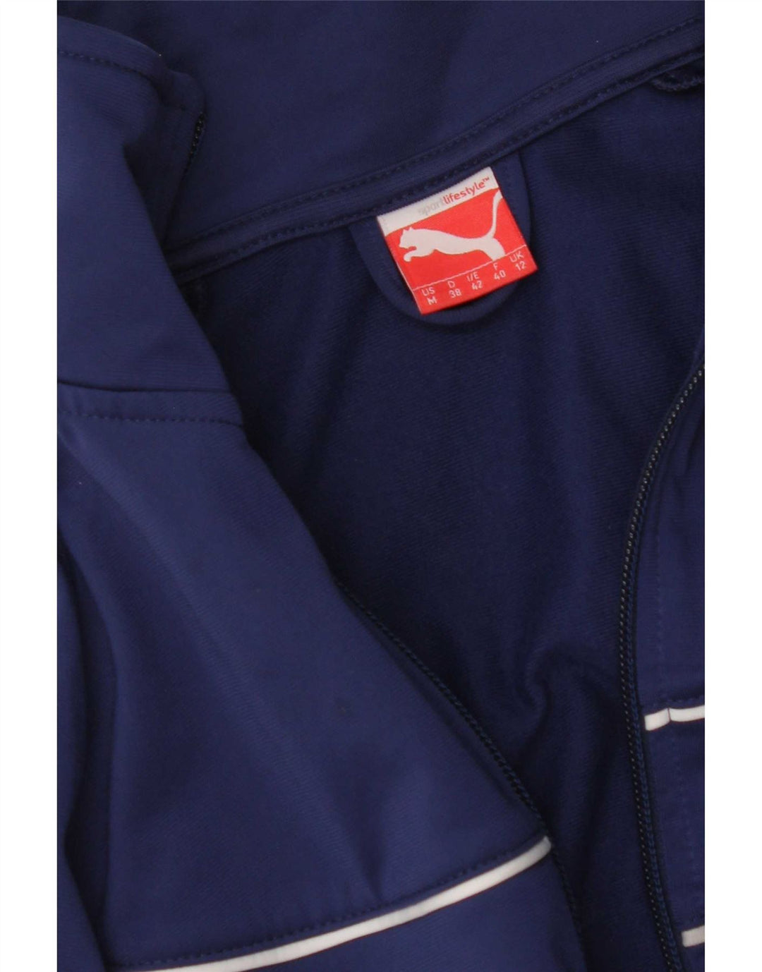 Giacca da tuta da donna Puma UK 12 Medium Blu Navy