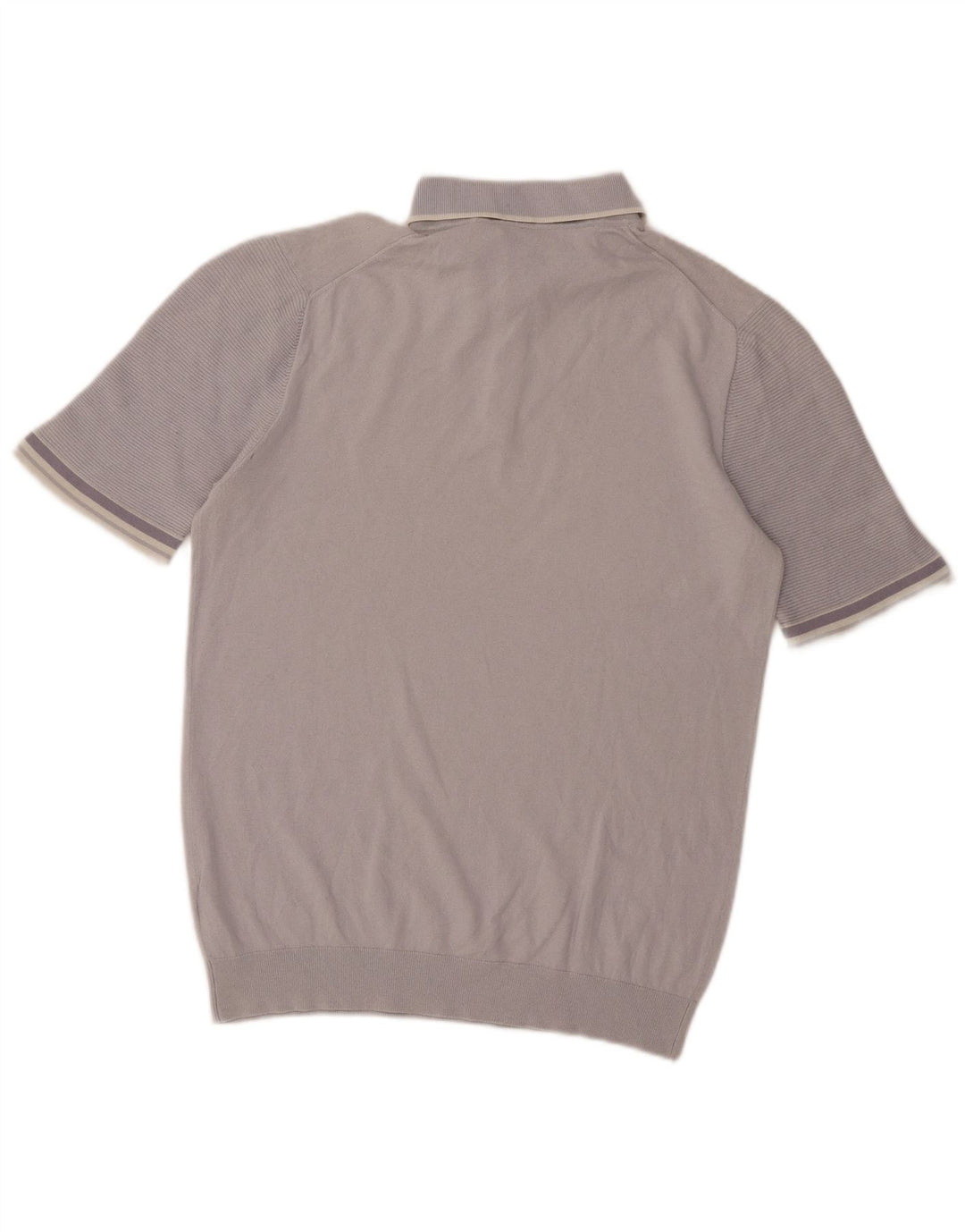 Polo da uomo Reiss in cotone grigio medio