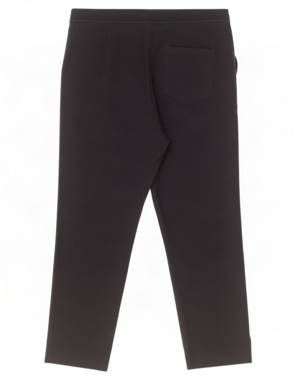 Pantaloni corti dritti da donna Marks & Spencer UK 18 XL W36 L26 Blu navy