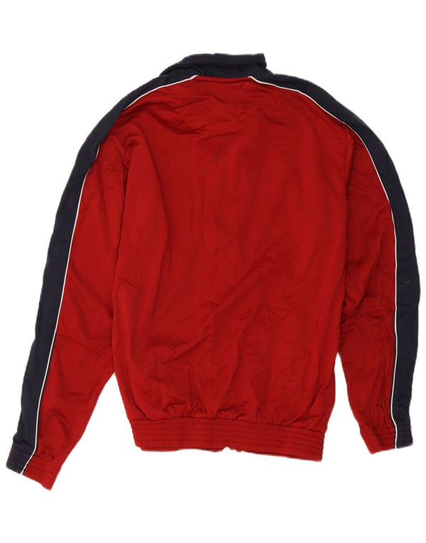 Giacca da tuta da donna Champion UK 16 Large Rosso Colourblock Poliestere