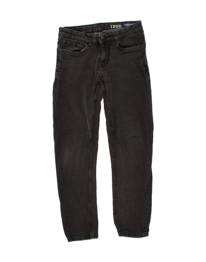 IZOD Womens Straight Jeans W30 L30 Grey Cotton Vintage Izod and Second-Hand Izod from Messina Hembry 