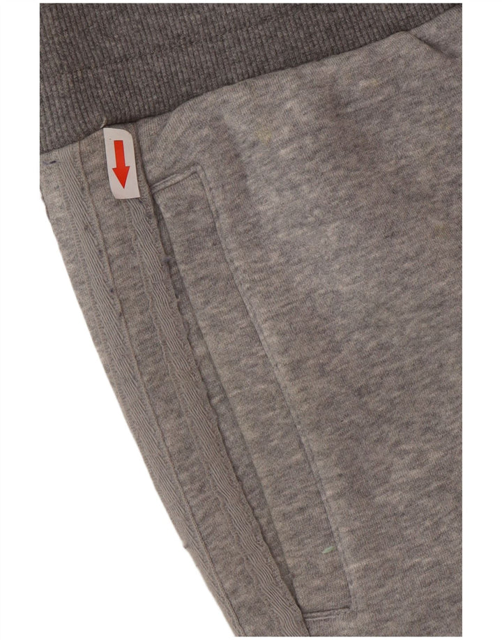 Pantaloni della tuta da donna Adidas UK 14 Cotone color block grigio medio