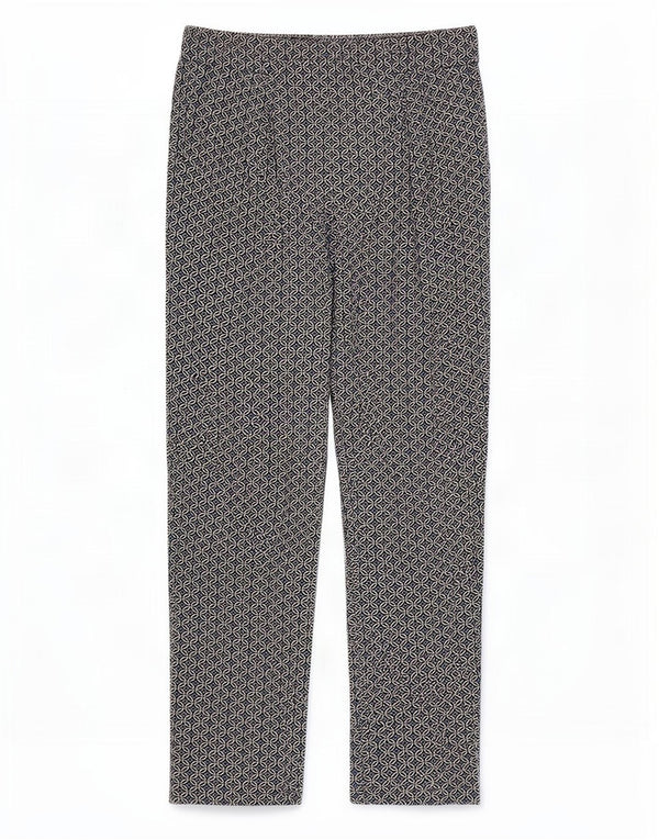 Pantaloni corti da donna Marks & Spencer UK 12 medi W32 L26 blu geometrico
