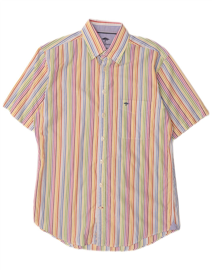 Camicia da uomo Fynch Hatton taglia 39/40 media a righe multicolore