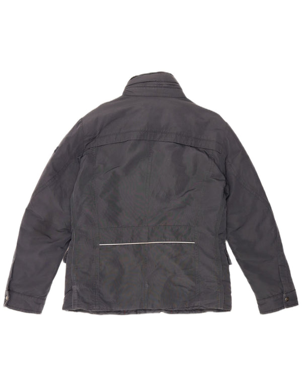 PEUTEREY Giacca imbottita da uomo UK 38 Medium Blu Navy Poliammide
