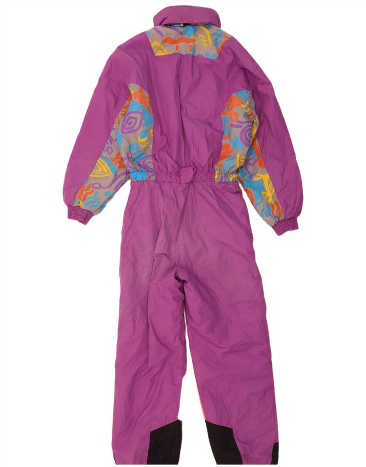 Tuta da sci oversize con cappuccio da donna Diadora UK 14 poliestere viola medio