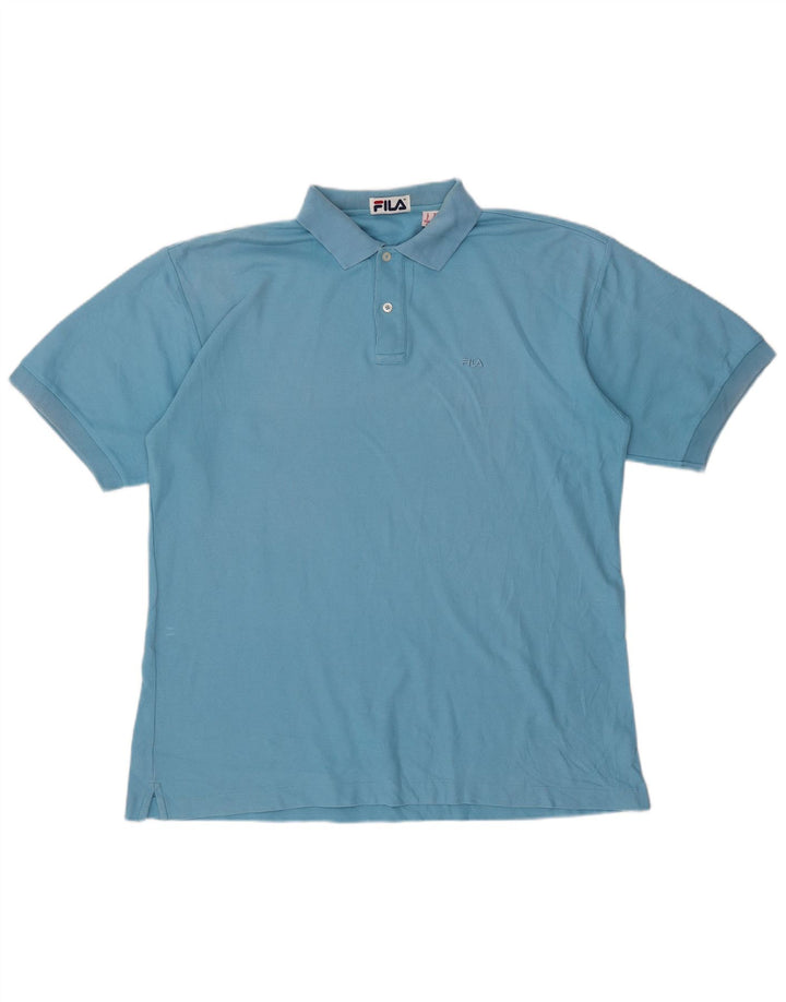 Polo Uomo Fila IT 54 XL Cotone Blu
