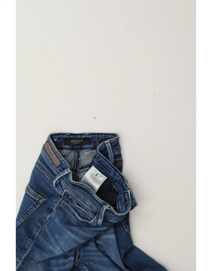 GUESS Womens Skinny Jeans W25 L28 Blue Vintage Guess and Second-Hand Guess from Messina Hembry 