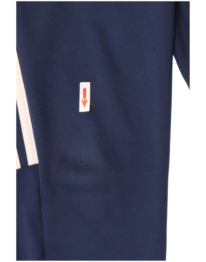 Pantaloni da tuta Adidas Climalite da uomo XS in poliestere blu navy
