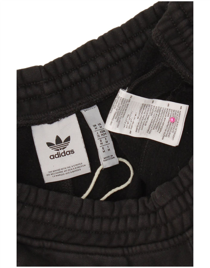 Pantaloncini sportivi Adidas da uomo medio cotone nero