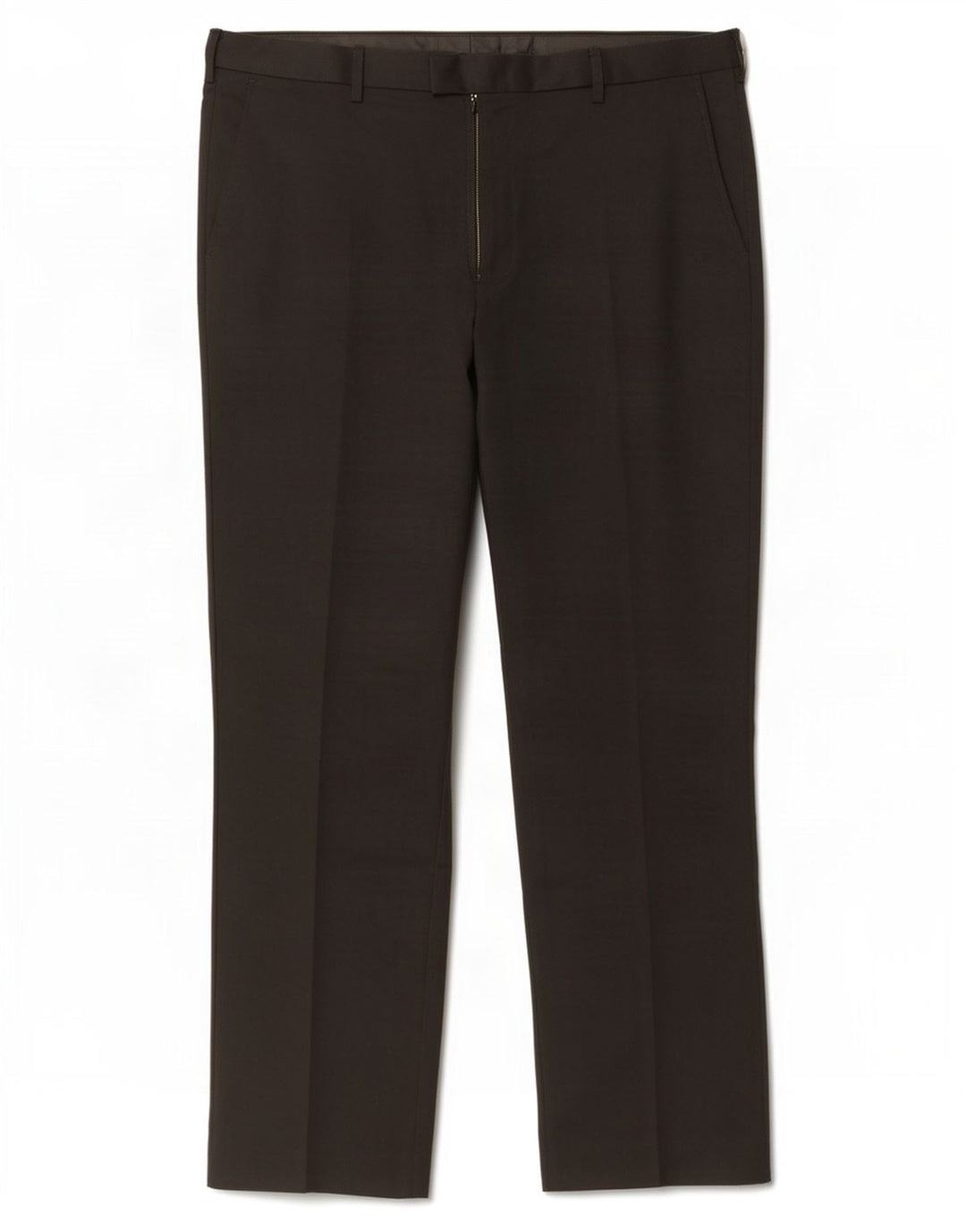 Pantaloni da abito regolari da uomo Marks & Spencer W40 L31 poliestere nero