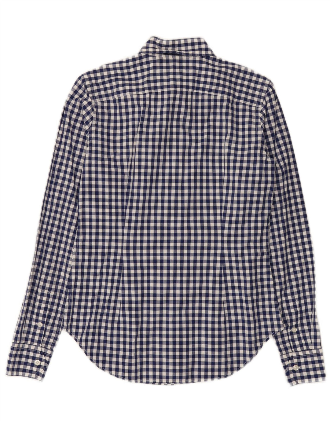 Camicia da donna Ralph Lauren US 6 cotone a quadretti blu medio