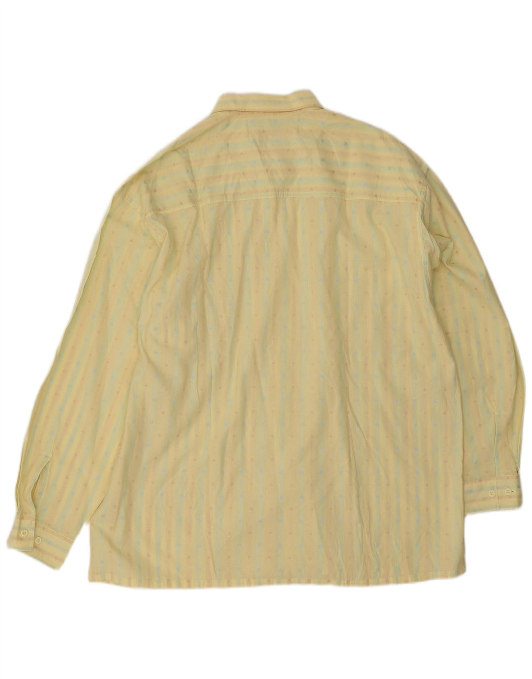Camicia da uomo Al Bright taglia 43 a righe grandi gialle