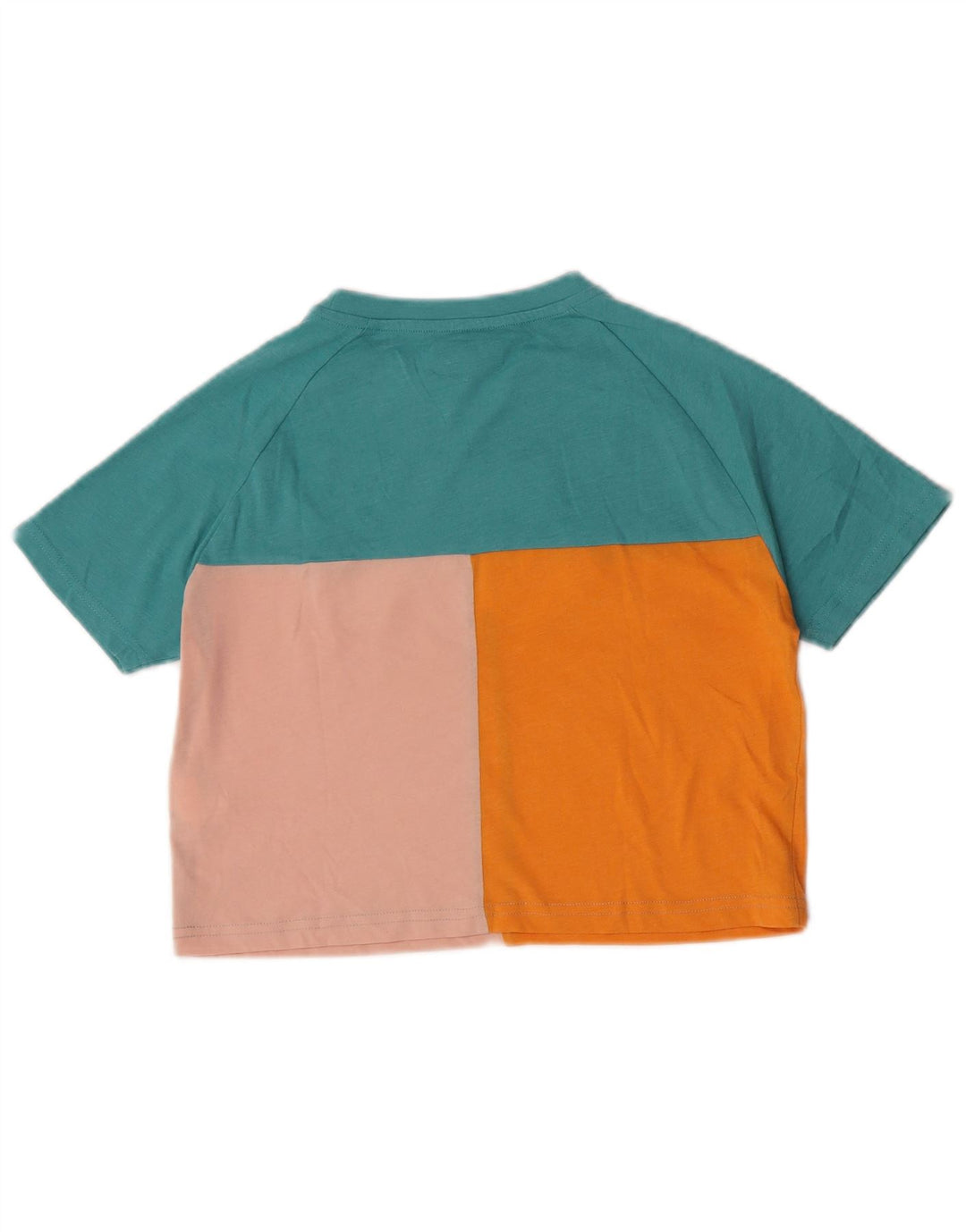 T-shirt grafica da donna Kappa Top UK 14 Medium multicolore Colourblock