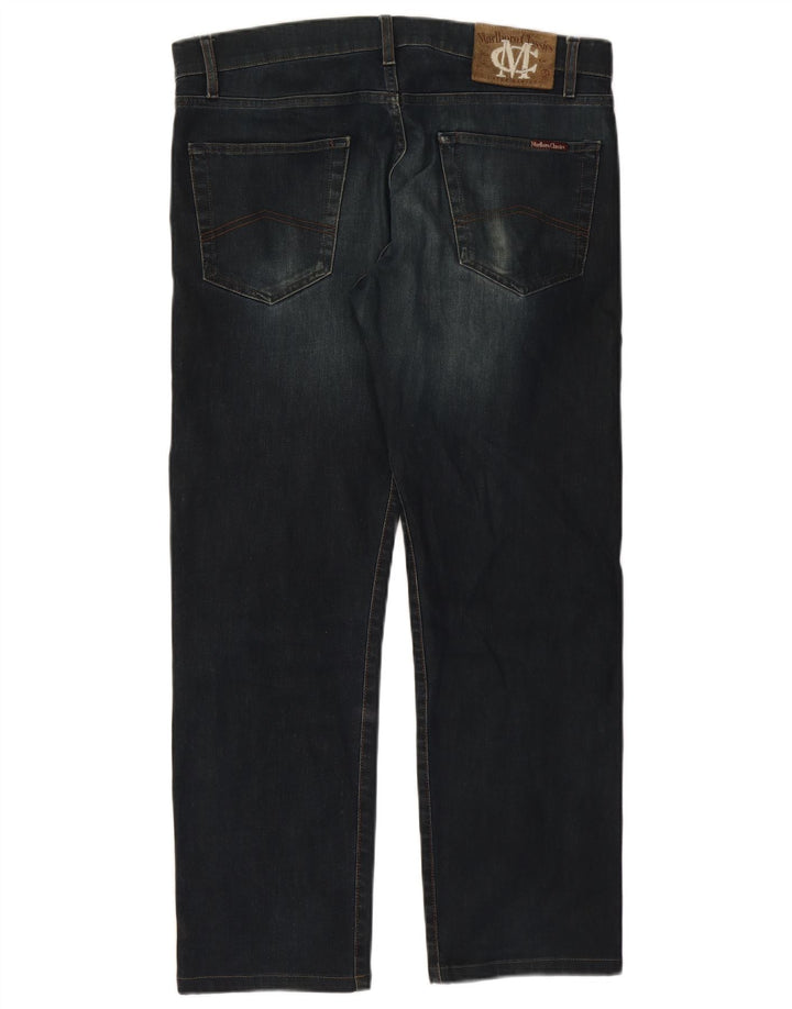Jeans dritti da uomo Marlboro Classics W34 L28 cotone blu