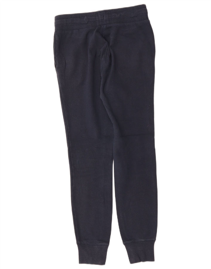 JACK WILLS Pantaloni da tuta con grafica da donna Joggers UK 8 Small Blu navy