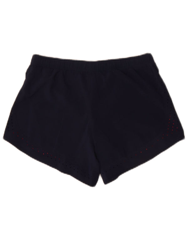 Pantaloncini sportivi Adidas Climalite da donna UK 12/14 Cotone medio blu navy
