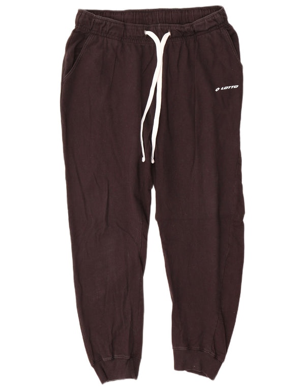 Pantaloni da tuta da uomo Lotto Joggers 2XL Sport in cotone nero