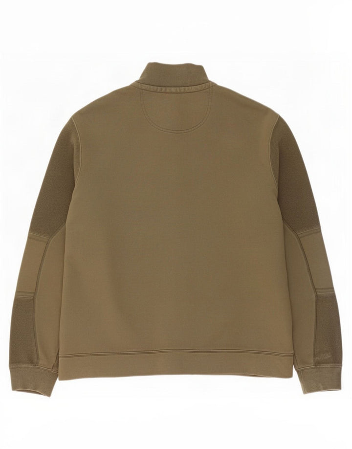 Giacca da ginnastica da uomo Fat Face XL in cotone kaki