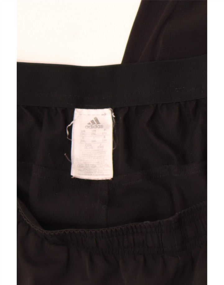 Pantaloncini sportivi Adidas da donna Bermuda UK 20 2XL poliestere nero