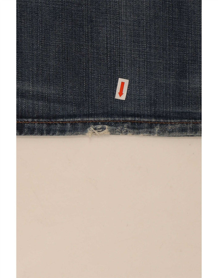 Jeans bootcut da uomo Tommy Hilfiger W38 L34 cotone blu navy
