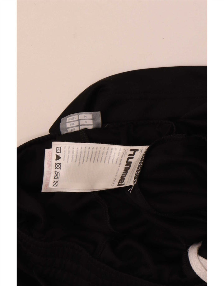 Pantaloncini sportivi grafici da uomo Hummel medio poliestere nero